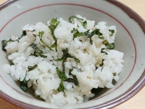 ごま油香る大葉ご飯